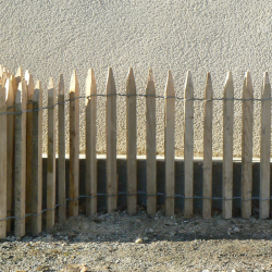 h50cm - Ganivelle en châtaignier