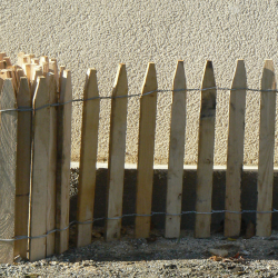 h50cm - Ganivelle en châtaignier