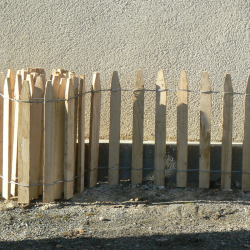h50cm - Ganivelle en châtaignier
