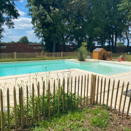 h50cm - Ganivelle en châtaignier