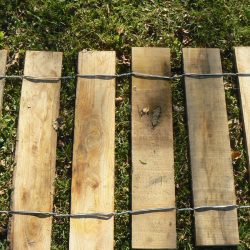 Largeur 50cm - Chemin en châtaignier