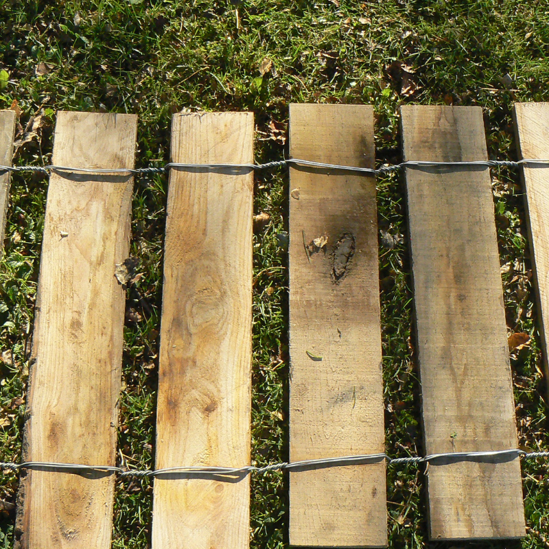 Largeur 50cm - Chemin en châtaignier Largeur 50cm - Chemin en châtaignier