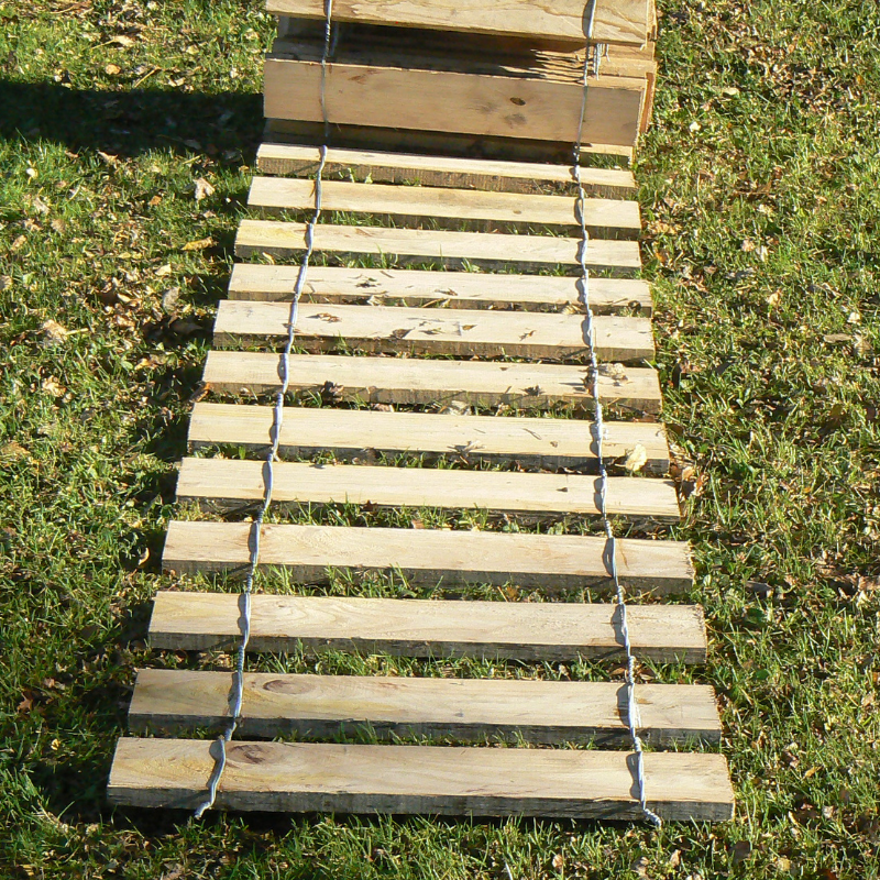 Largeur 50cm - Chemin en châtaignier Largeur 50cm - Chemin en châtaignier