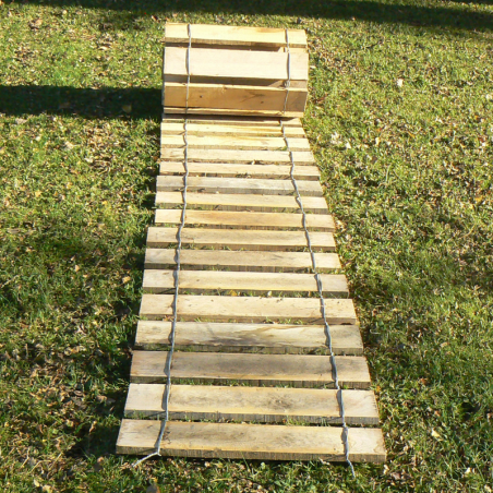 Largeur 80cm - Chemin en châtaignier