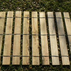 Largeur 100cm - Chemin en châtaignier
