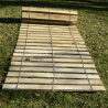 Largeur 100cm - Chemin en châtaignier Largeur 100cm - Chemin en châtaignier