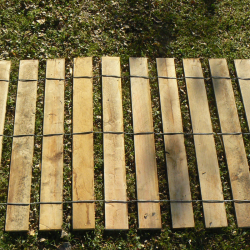 Largeur 100cm - Chemin en châtaignier